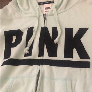 Pink hoodie